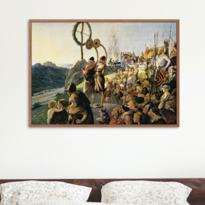 Art print - germanic solstice celebration