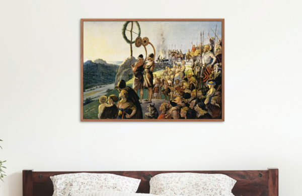 Art print - germanic solstice celebration