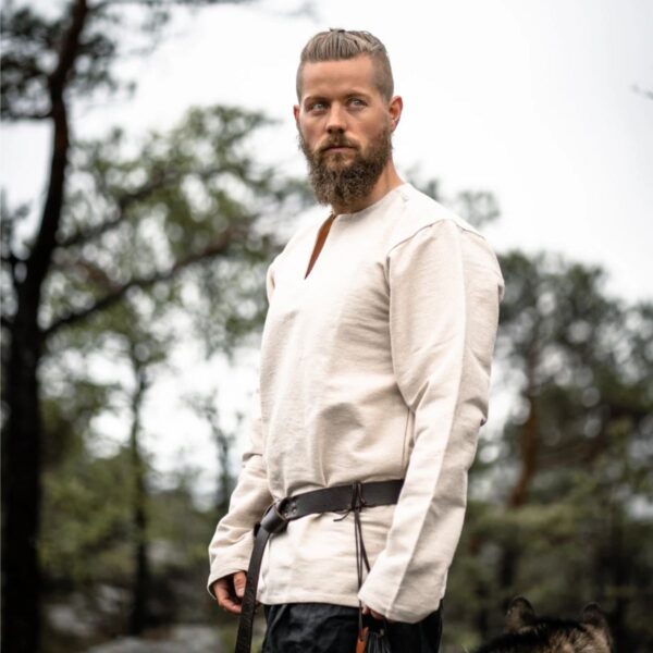 Germanic Tunic - Natural - Ancient European Clothes - Image 2
