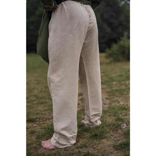 Germanic linen trouser natur - native european clothes - Image 2