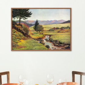 Art print from Germany - "Heffner, Schwarzwaldbach"