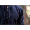 Medieval handwoven cotton shirt in black for men – Bild 3