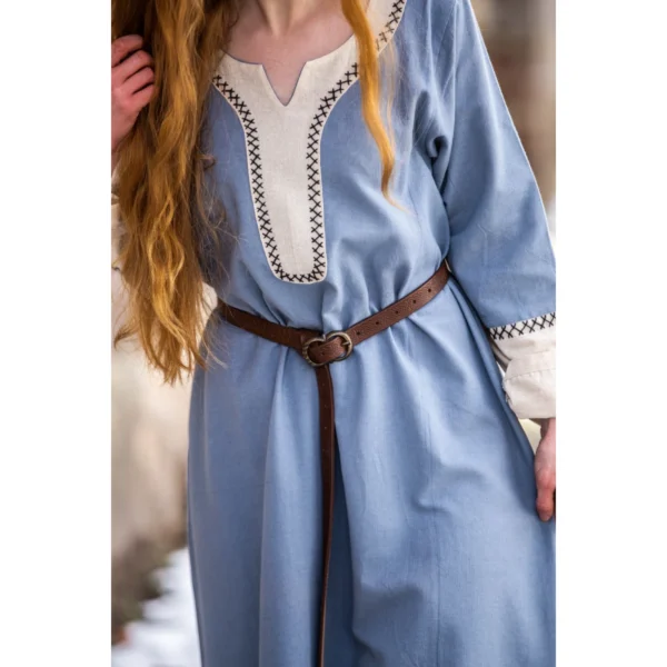 Traditional nordic dress lightblue - Image 2