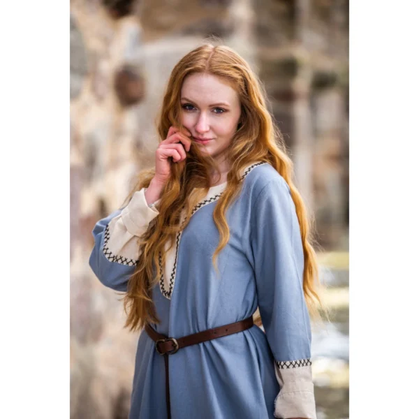 Traditional nordic dress lightblue - Image 5