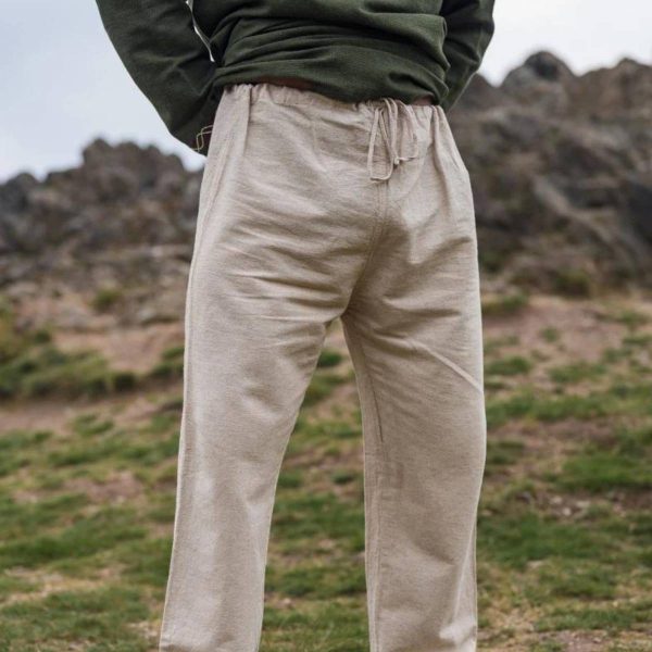 Germanic linen trouser natur – native european clothes
